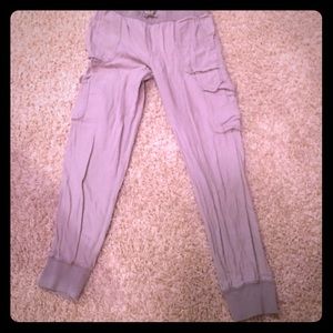 Gray community cargo pants
